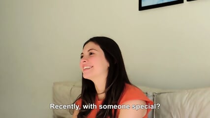 Young Latina Lesbian Solo Play