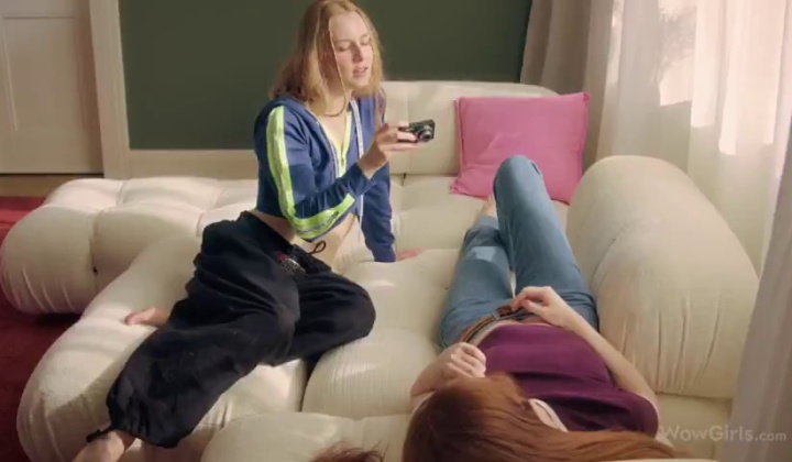 Redhead Friends Turn Lesbian Photo Shoot