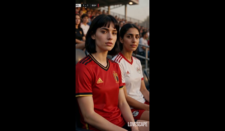 Belgian Egyptian Lesbians Post Match Celebration