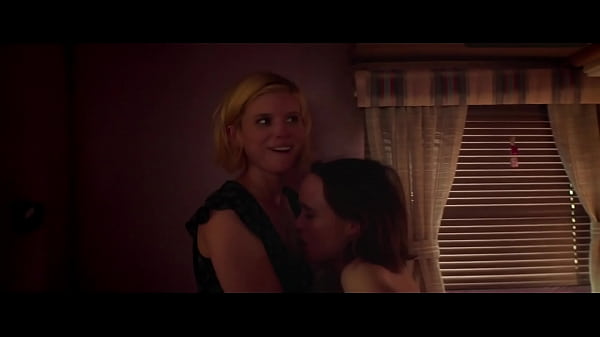 Ellen Page Lesbian Kiss and Caress