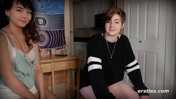 Lesbian Strapon Couch Sex Encounter