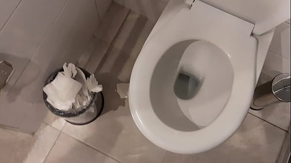 Lesbians Perform Cunnilingus In Public Toilet