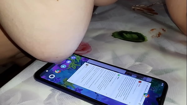 Lesbian Big Boobs Phone Tease