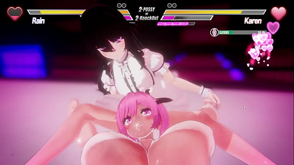 Lesbians Engage In Fierce Battle