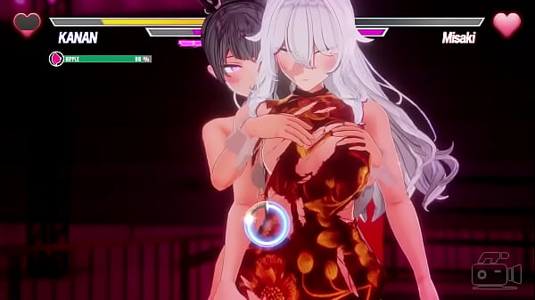 Lesbians Engage In Intense Battle