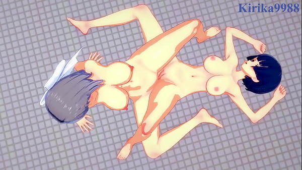 Lesbian Anime Girls Intense Play