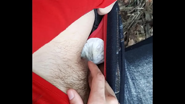 Lesbians Spy On Passersby In Park And Masturbate