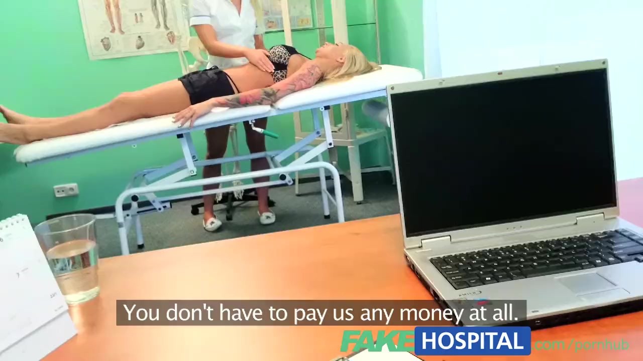 Russian Blonde Patient Seduced By Nurse