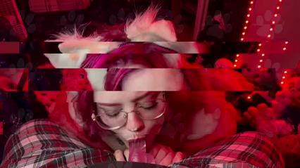 Lesbian Puppygirl Gets Strap-On From Butch