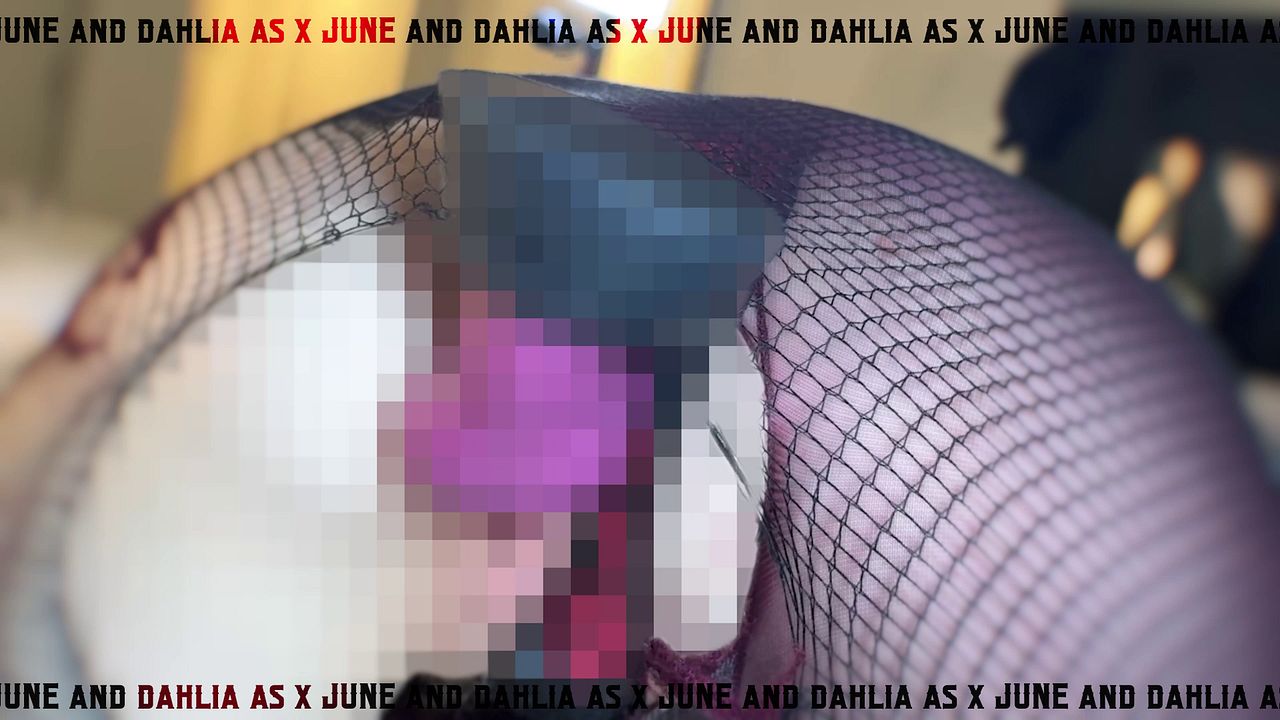 Lesbian Cosplay Sex: Lilith & Alastor Roleplay