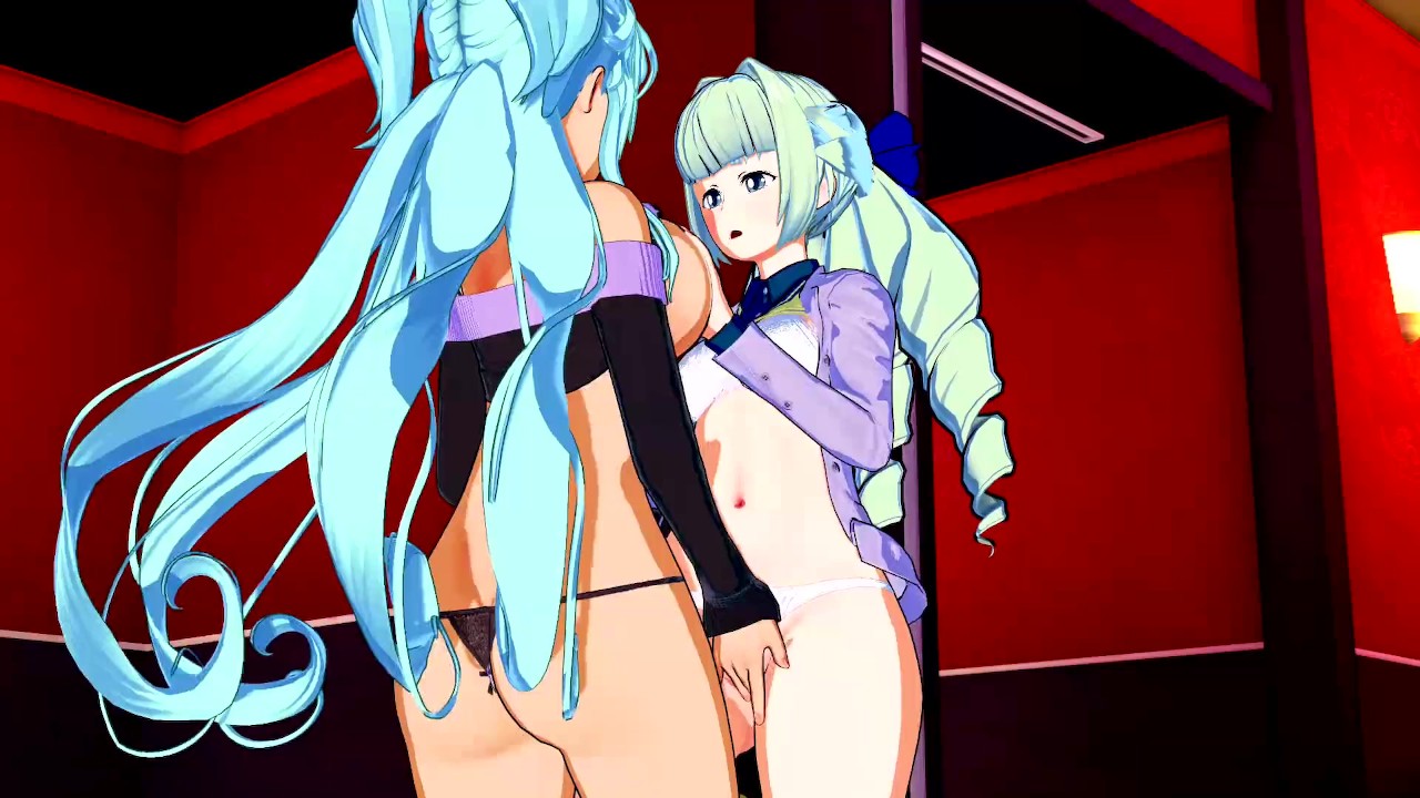 Lesbian Hentai: Saint-Germain Fucks Cagliostro